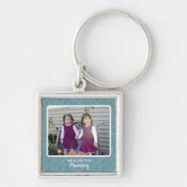 I Love You Mommy- Two Photo Keychain キーホルダー