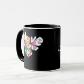 I Love You More Elegant Style  マグカップ (正面左)