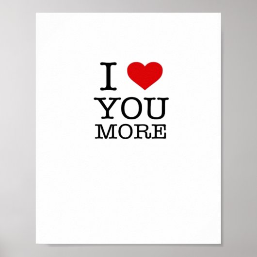 I Love You More I Heart You More Playful Love  ポスター (正面)
