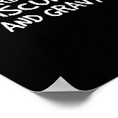 I Love You More Than Biscuits Gravy Funny Gift  ポスター (角)