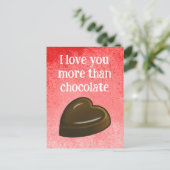 I love you more than chocolate シーズンポストカード (スタンド正面)