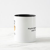 I Love You More Than Hot Dogs Funny Sausage Pun  マグカップ (中央)