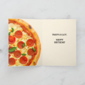 I Love You More Than Pizza Any Occasion  カード (内部)