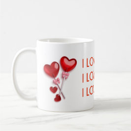 I Love You Mug – Romantic Valentine's Day Gift コーヒーマグカップ