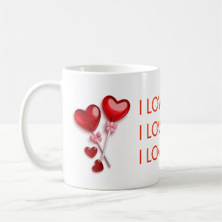 I Love You Mug – Romantic Valentine's Day Gift コーヒーマグカップ