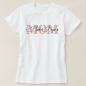 I love you mum t-shirt  tシャツ (デザイン正面)