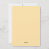 I Love You My Heart Abstract Brushstroke シーズンカード (裏面)