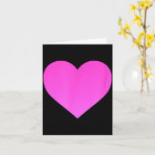 I Love You Nk Purple Heart Valentines Day Emotico  カード (黄色い花)