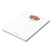 I Love You Noteカードデザイン ノートパッド (回転)