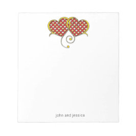 I Love You Noteカードデザイン ノートパッド