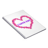 I Love You Notebook ノートブック (右側)
