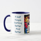 I Love You Plush Bear  マグカップ (左)