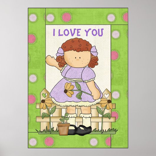 I Love You Poster ポスター (正面)