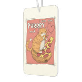 I Love You Purrry Much Funny Cat Lover Gift  カーエアーフレッシュナー (左)