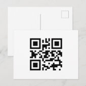 I Love You QRポストカード ポストカード (正面/裏面)