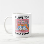 I love you Silly Goose コーヒーマグカップ (左)