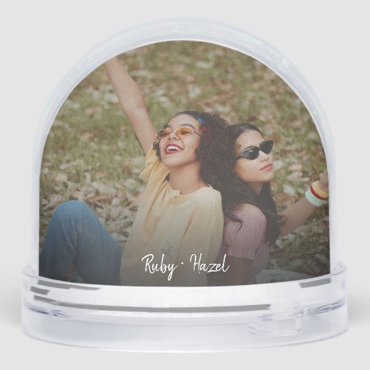 I Love you Sister Heart Script Photo Keepsake (裏面)