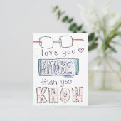 I Love You Smoreポストカード ポストカード (スタンド正面)