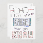 I Love You Smoreポストカード ポストカード (正面/裏面)