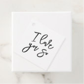 I love you so gift tag フェイバータグ (インサイチュ)