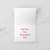 I Love You So Much Note Romantic Valentines サンキューカード (内部)