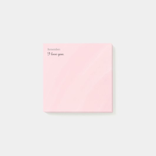 I Love You sticky notes ポストイット (正面)