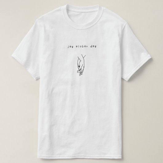 I Love You Tシャツ (デザイン正面)