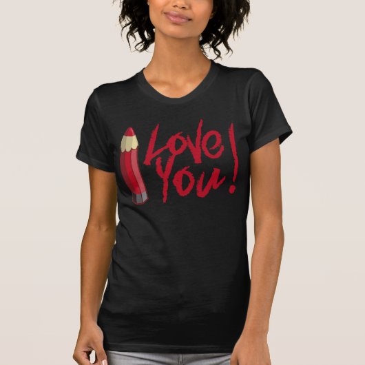 i love you tシャツ (正面)