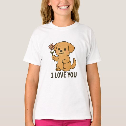 I Love You T-Shirt Tシャツ (正面)