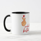 I Love You Tagalog Mahal Kita Mug マグカップ (左)