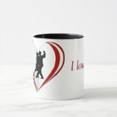 I love you tango taza マグカップ (中央)