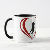 I love you tango taza マグカップ (左)