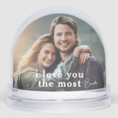 I Love You The Most Romantic Couple Photo Custom (正面)
