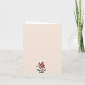 I love you to-ma-toes Valentine's Day Card サンキューカード (裏面)