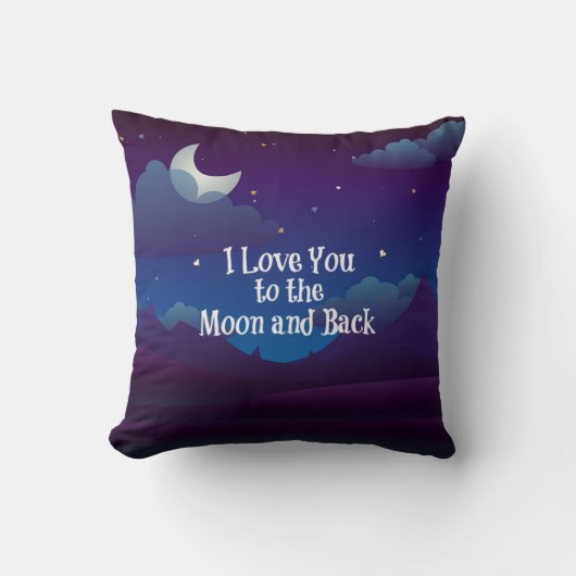 I Love You to the Moon and Back, クッション (正面)