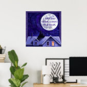 I Love You To the Moon and Back Poster ポスター (ホームオフィス)