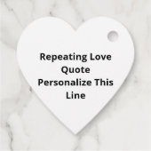 I Love You To The Moon And Back Repeating Love Quo フェイバータグ (裏面)