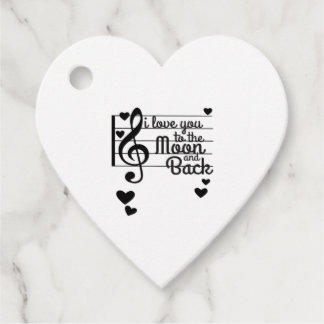 I Love You To The Moon And Back Repeating Love Quo フェイバータグ