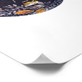 I Love You To The Moon And Back Sincere Artistic D ポスター (角)