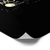 I Love You To The Moon And Back Sincere Design  ポスター (角)