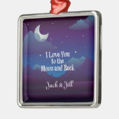 I Love You to the Moon and Back, template メタルオーナメント (左)