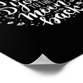 I Love You To The Moon And Back Timeless Appeal  ポスター (角)