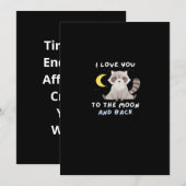 I Love You To The Moon And Back Timeless Classic S シーズンカード (正面/裏面)