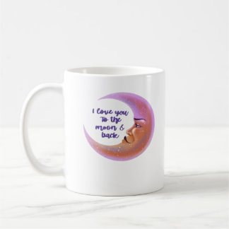 I Love You To The Moon And Back Timeless Love Styl コーヒーマグカップ