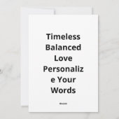 I Love You To The Moon And Back Timeless Love Styl シーズンカード (裏面)