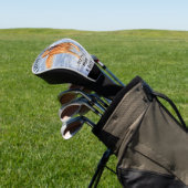 I Love You to the Ruff and Back カスタム Dog Photo ゴルフヘッドカバー (インサイチュ)