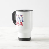 I Love You USA-65789 トラベルマグ (正面左)
