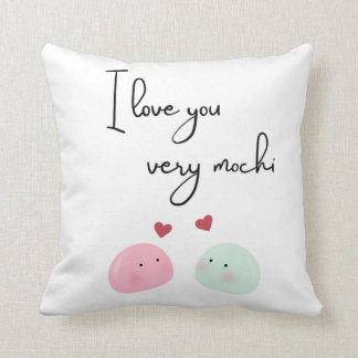 I love you very mochi クッション
