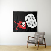 I Love You With All My Me – Cute Valentine タペストリー (インサイチュ(横))