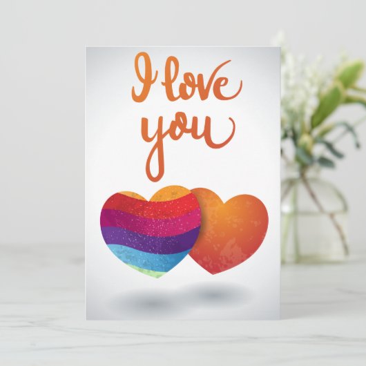 I love You with Twoハート 招待状 (スタンド正面)